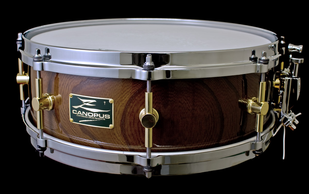 HS-1450 zelkova snare drum