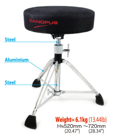 Hybrid Drum Throne II | CANOPUS DRUMS