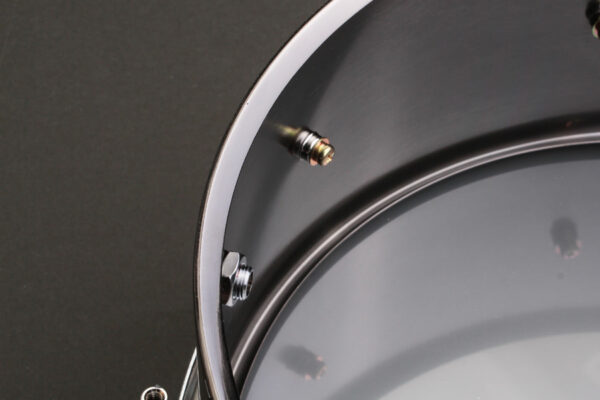 Black Nickel Brass Snare Drum Shell