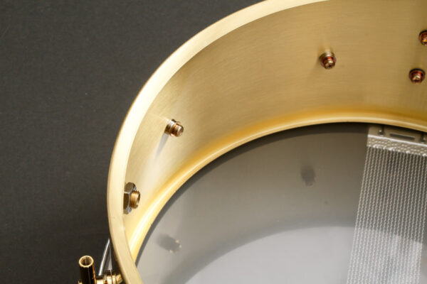 The Brass Snare Drum Shell