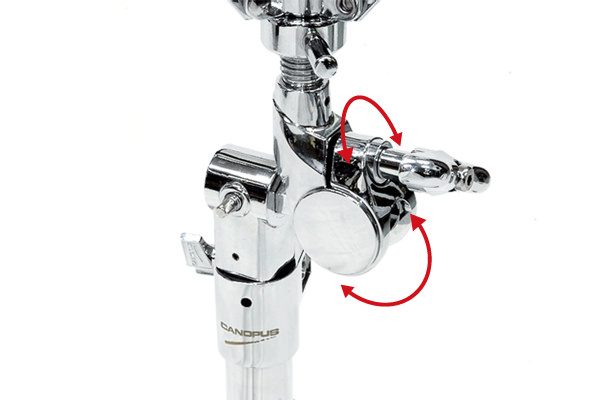 Hybrid Snare Stand CSS-4HY Gearless titler system