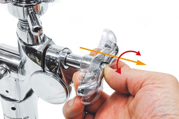 Hybrid Snare Stand CSS-4HY Wing nut