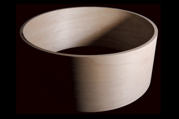 Oil Finished Maple Snare Drum Shell