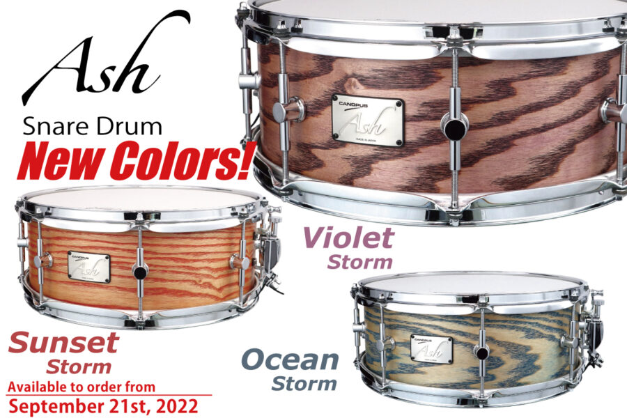 Ash Snare Drum New Color 2022