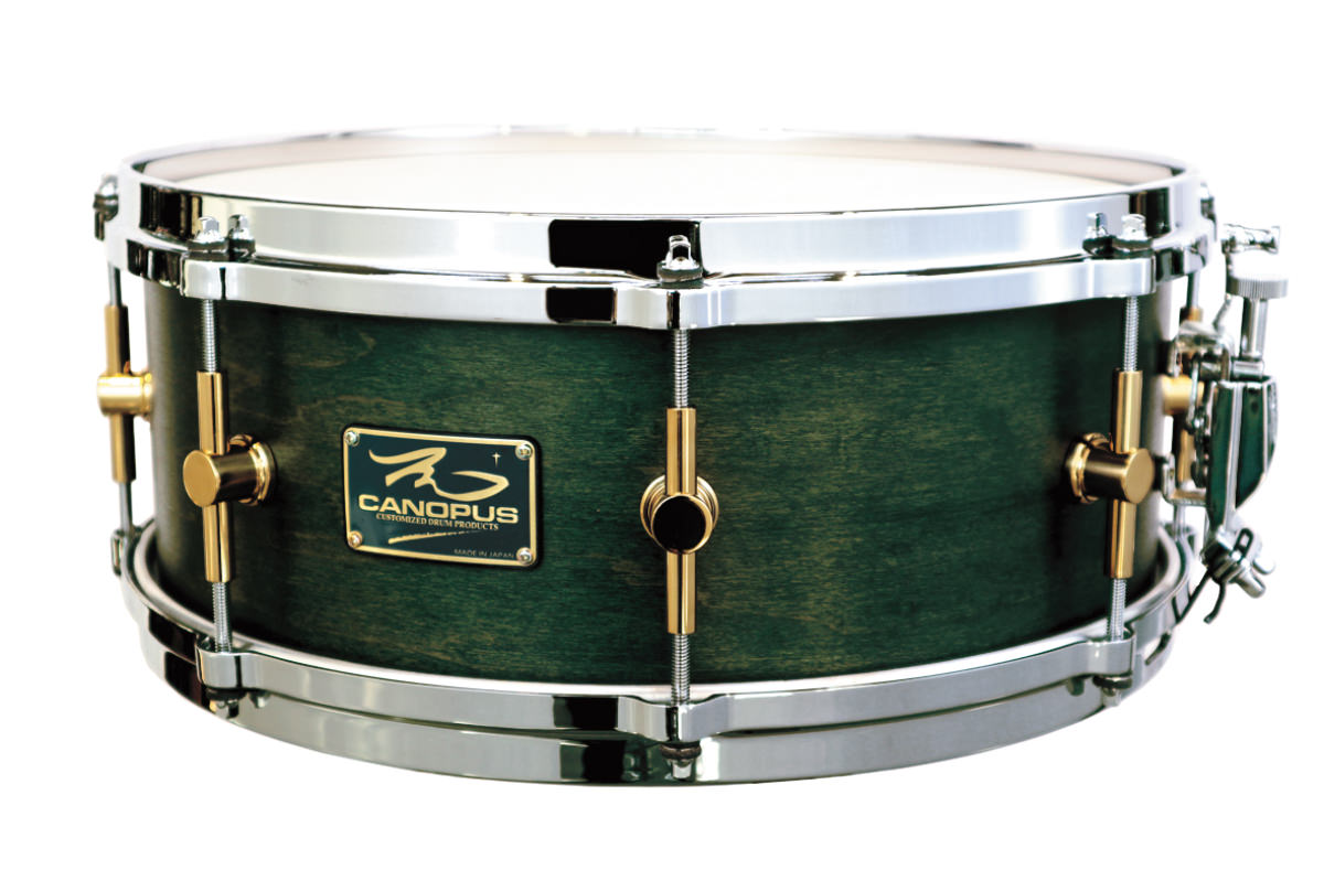 世界の カノープスMO-1455DH w/ 14×5.5 Drum Snare MO 打楽器 