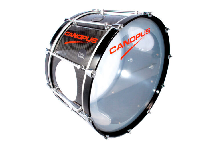 Carbon Fiber Marching Bass Drum Canopus Drums