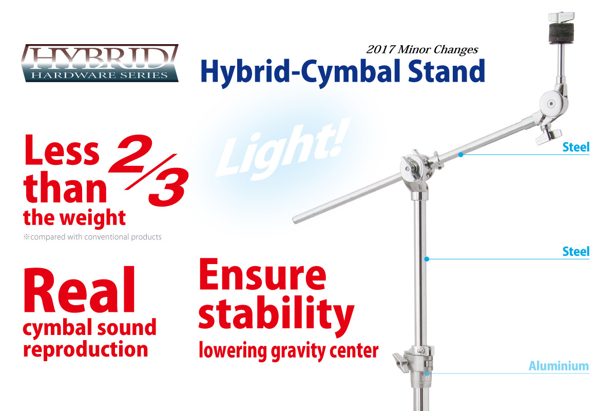 Hybrid Cymbal Boom Stand - Canopus Drums