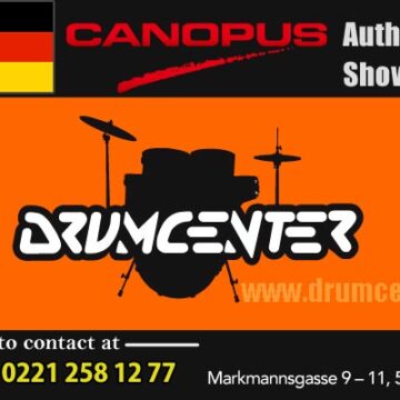 CANOPUS Showroom Drumcenter Köln