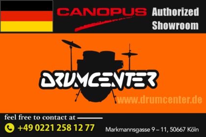 CANOPUS Showroom Drumcenter Köln