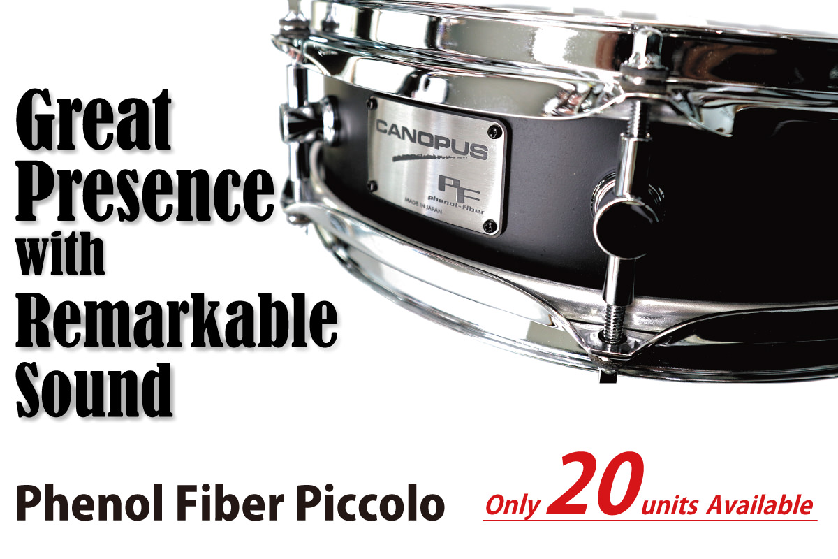 Phenol Fiber Piccolo Snare Drum