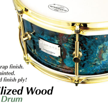 Stabilized Wood Snare Drum