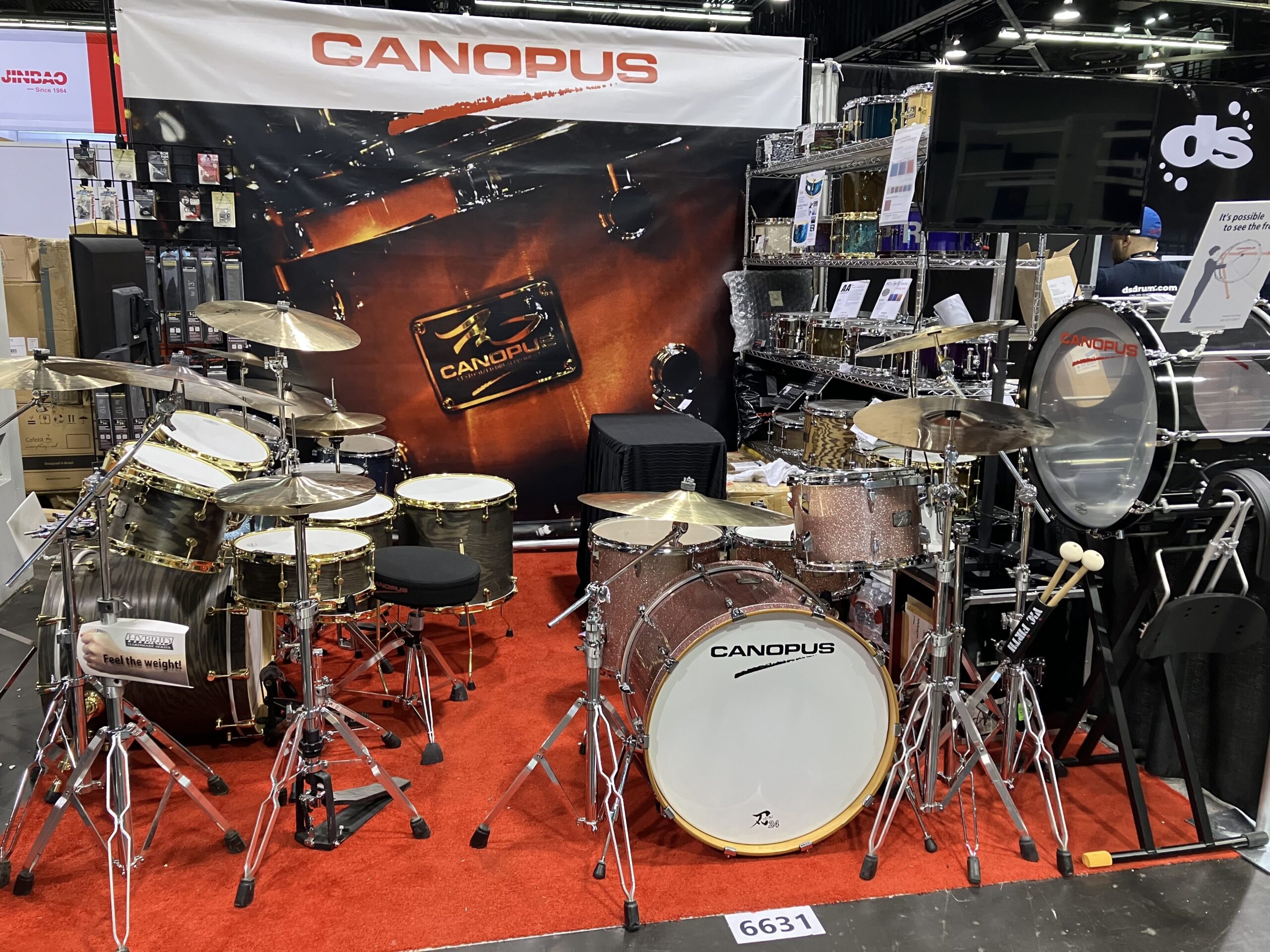 NAMM 2024 Photos Canopus Drums   IMG 2654 Scaled 