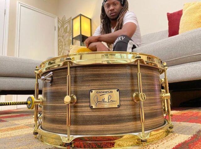 CANOPUS JP-1470 Jonathan Pinson シグネチャー スネアドラム Jonathan Pinson Snare Drum - Canopus Drums Online Store