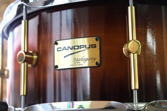 Mahogany Snare Drums - Canopus Drums