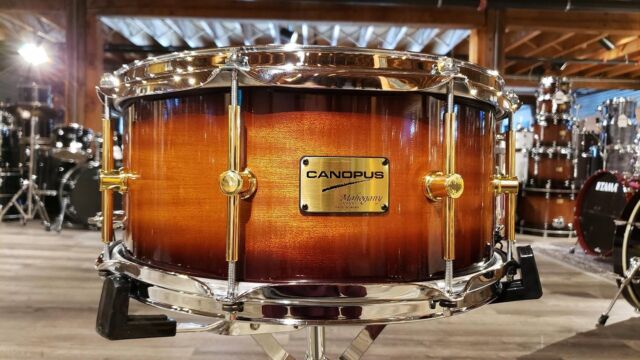Mahogany Snare Drums - Canopus Drums