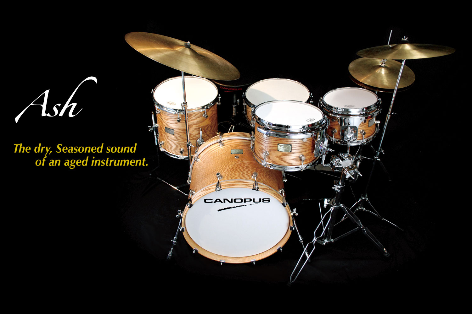 Ash Series Drum Kit 【アッシュシリーズ ドラムキット】