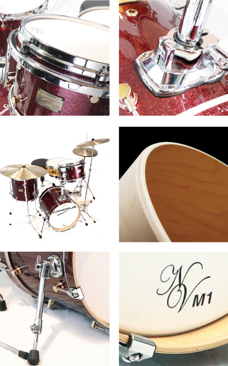 NV60M1 Drum Set - Canopus Drums