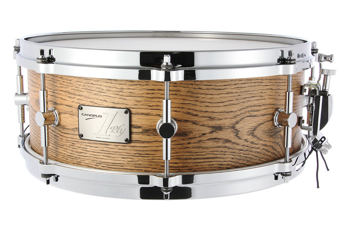 1ply Oak Snare Drum【1プライオーク スネアドラム】 | CANOPUS DRUMS 