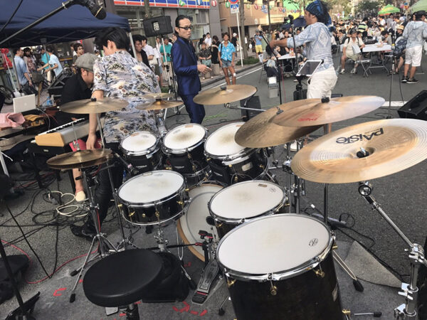 二神浩志 ドラムセット