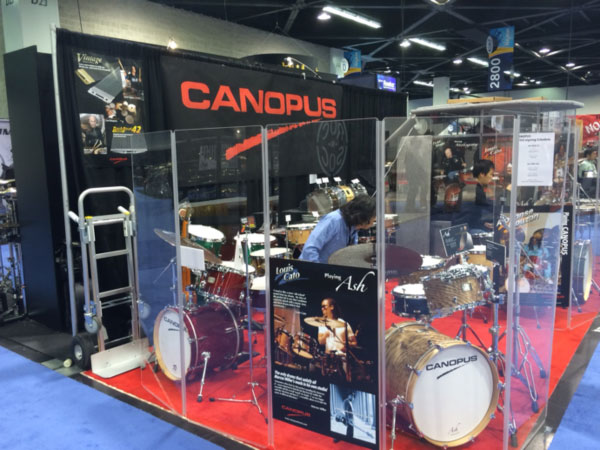 NAMM SHOW 2015 CANOPUSブース