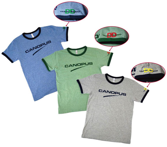  佐野康夫 × CANOPUS コラボレーションTシャツ新製品発売のお知らせ