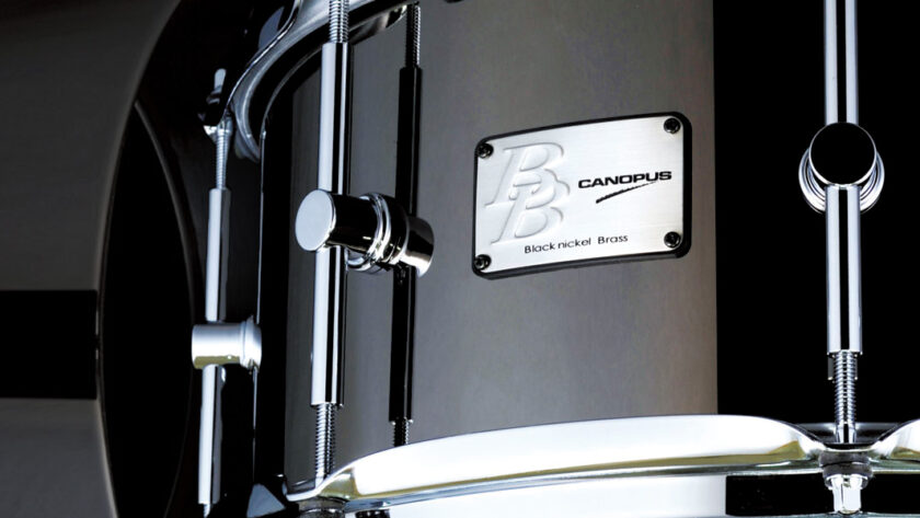 Black Nickel Brass Snare Drum ブラックニッケルブラス スネアドラム