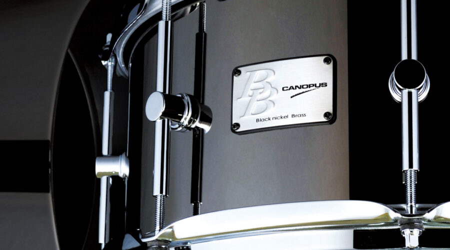 Black Nickel Brass Snare Drum ブラックニッケルブラス スネアドラム