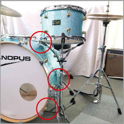 Flat Base Snare Stand | CANOPUS DRUMS