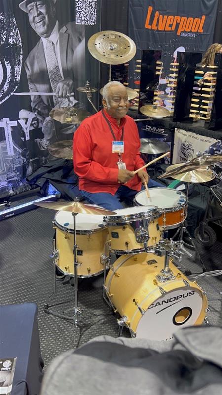 バーナード・パーディ（NAMM 2023）