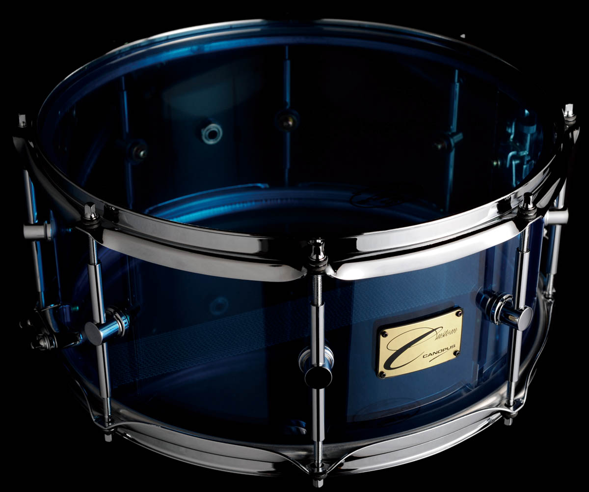 Acrylic Snare Drum【アクリル スネアドラム】 | CANOPUS DRUMS