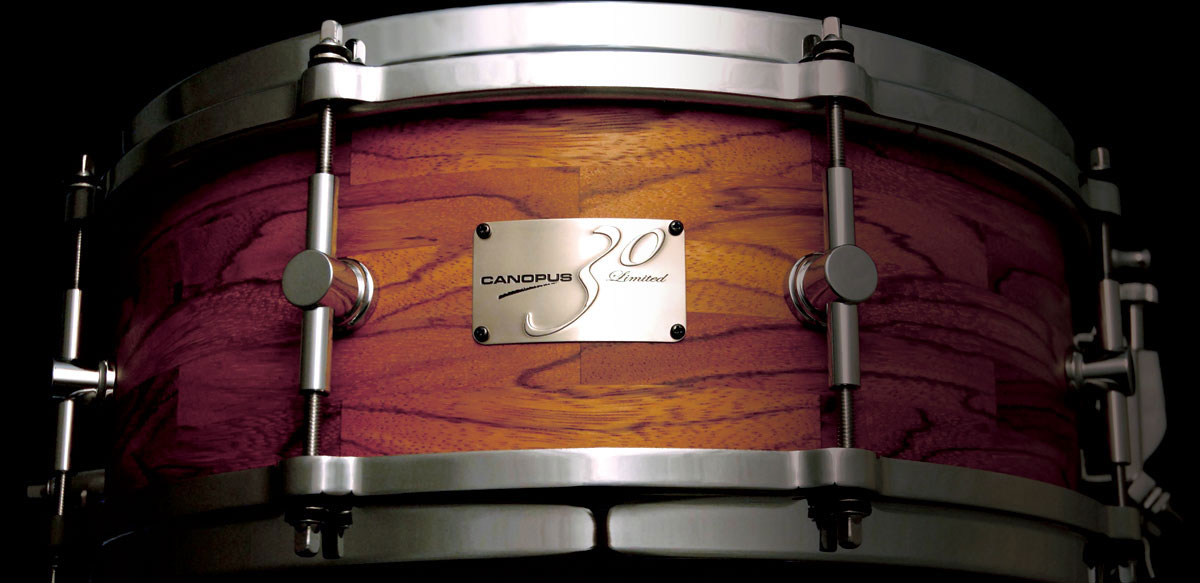 Limited30 Block Rose Wood Snare Drum【ブロックローズウッド