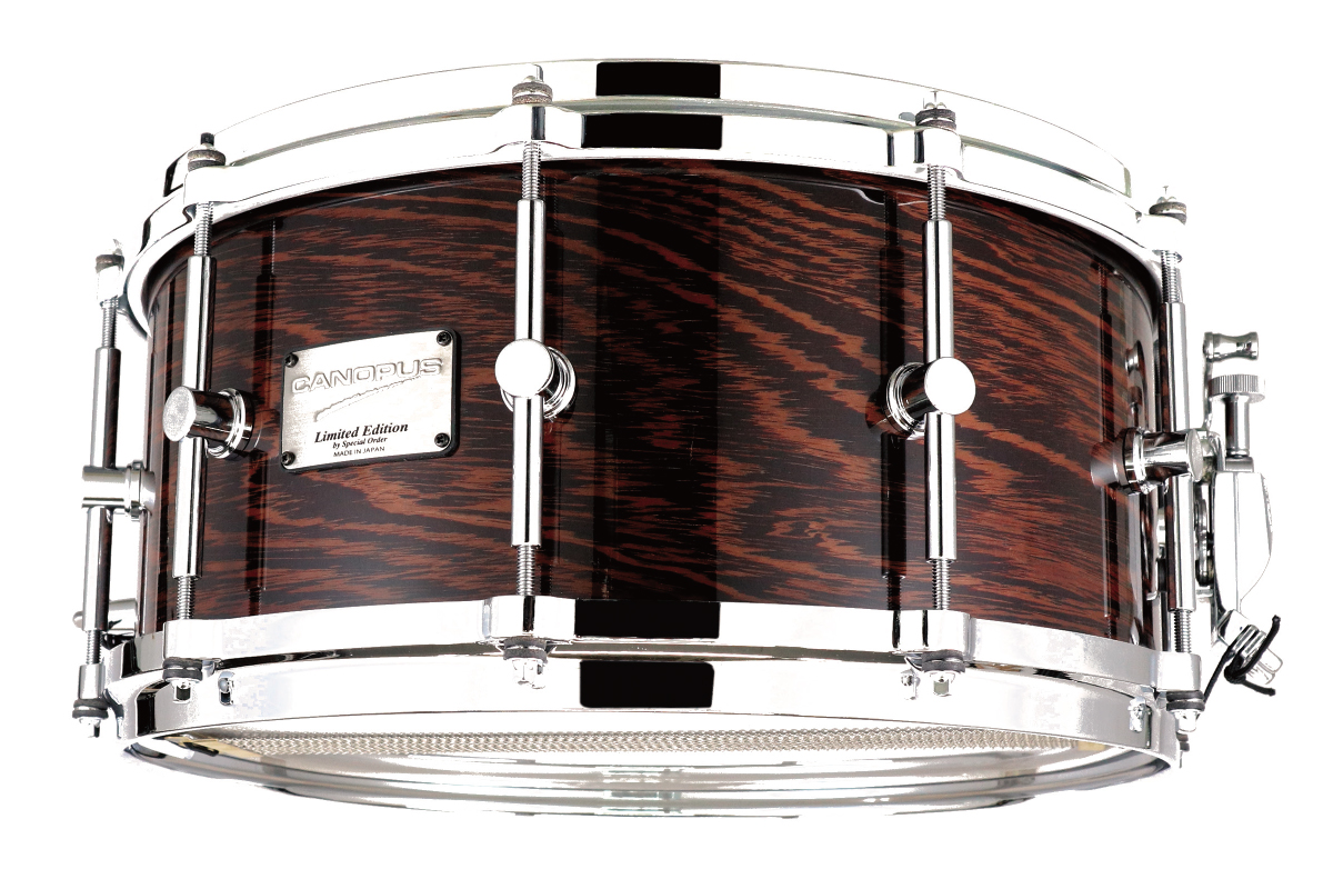 Wenge Wood Snare Drum | CANOPUS DRUMS [カノウプス]