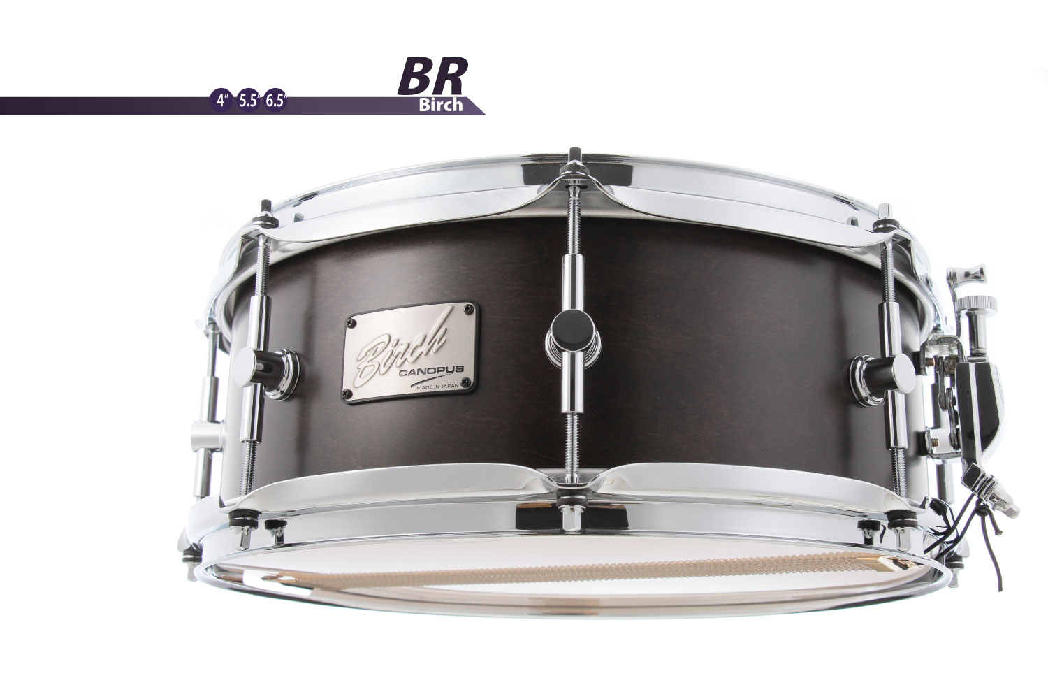 Birch Snare Drum【バーチ スネアドラム】 | CANOPUS DRUMS