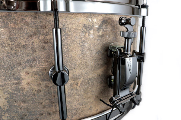 Patina Solid Brass Snare Drum SMB2-1465