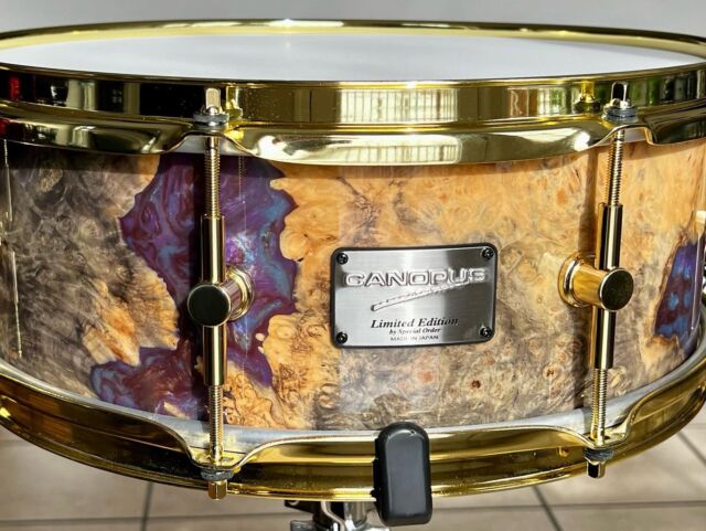 Stabilized Wood Snare Drum | CANOPUS DRUMS