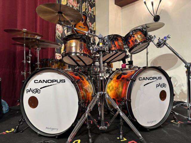Mahogany Series【マホガニーシリーズ】 | CANOPUS DRUMS