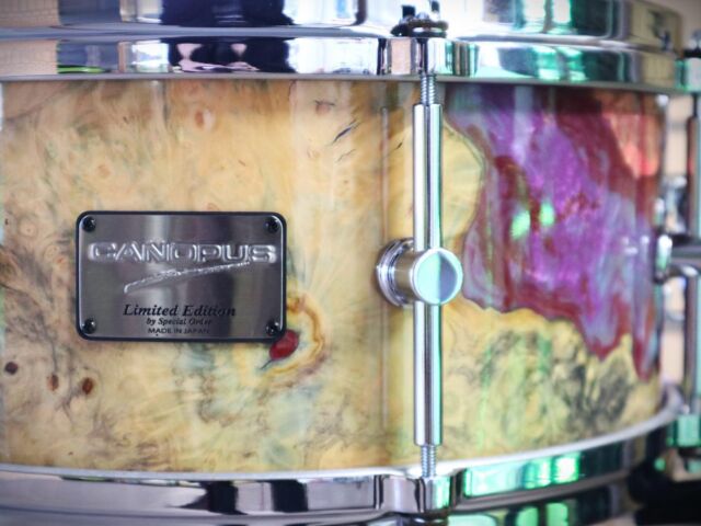 Stabilized Wood Snare Drum | CANOPUS DRUMS