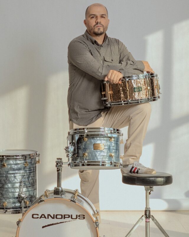 Hammered Bronze Snare Drum - CANOPUS ONLINE STORE