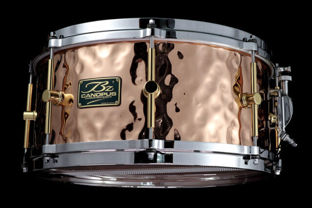 CANOPUS スネア　ブロンズ 14×4インチ　カノープス　snaredrum Solid Bronze Snare Drum | CANOPUS DRUMS